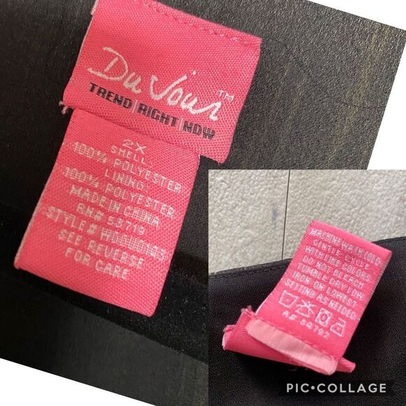 Du Jour Brush Stroke Print Sheer Sleeve Top - Picture 8 of 8